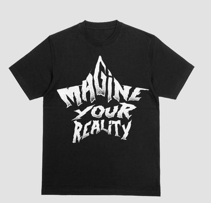 "M"AGINE REALITY Graphic Tee BLACK