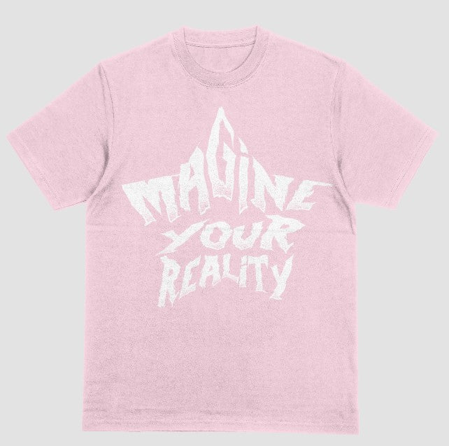 "M"AGINE REALITY Graphic Tee PINK