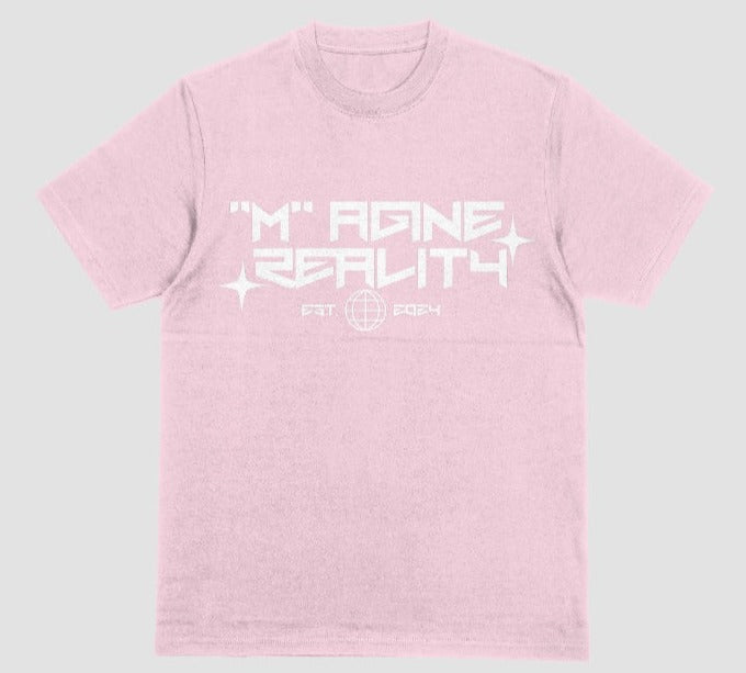 "M"AGINE REALITY Graphic Tee PINK